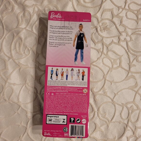 Barista Ken by Barbie You Can Be Anything 2018 - Picture 11 of 17